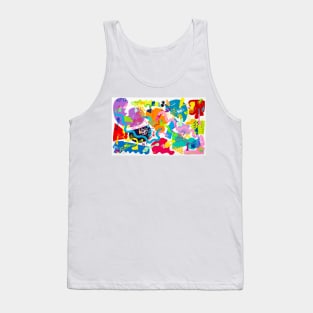 Let's Keep it Moving - My Original Art Tank Top